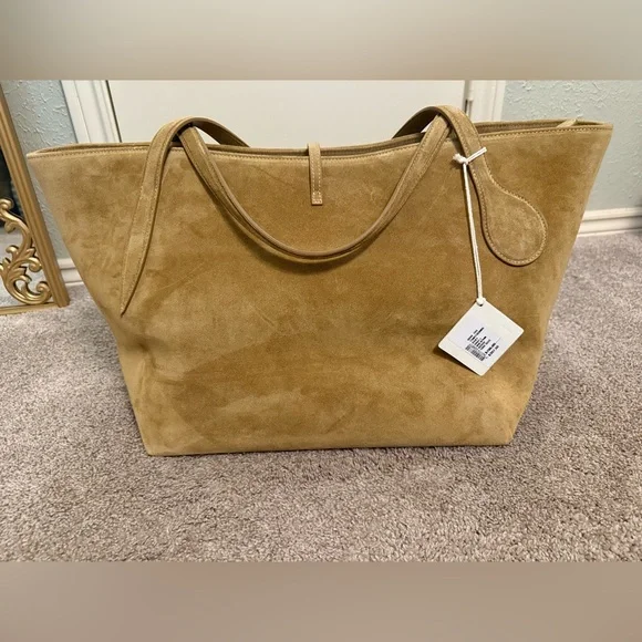 Liffner Penne Suede Tote Bag - Picture 6 of 13